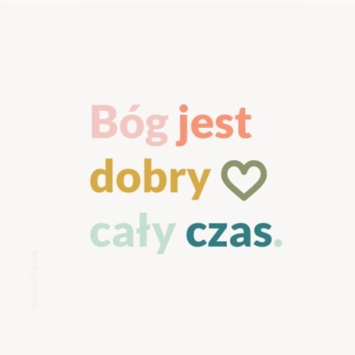 Podstawka korkowa – Bóg jest dobry KOLOR