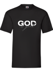 Koszulka czarna "God is good"