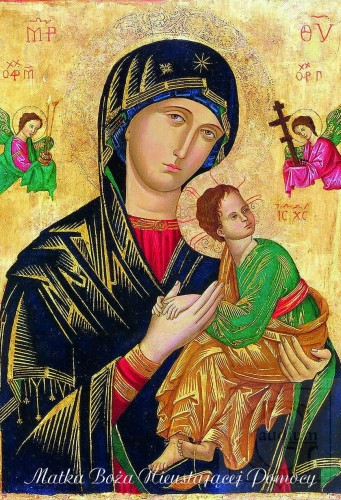 OBRAZEK SAKRAMENTY - M.B. NIEUSTAJĄCEJ POMOCY- sakramenty-1