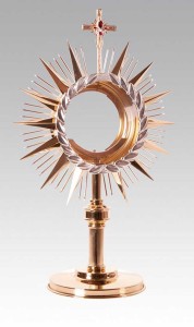 Monstrancja złocona MN106 - 60 cm 