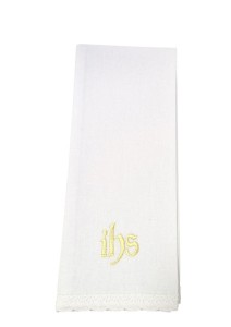 Zestaw puryfikaterzy - 5 sztuk- haft  IHS z krzyżem złoty