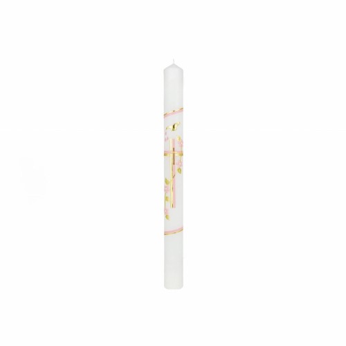 Świeca chrzcielna z aplikacją C29R