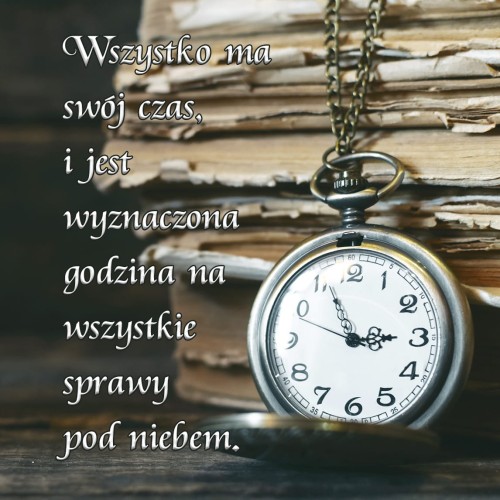 Podstawka korkowa – Wszystko ma swój czas – zegar