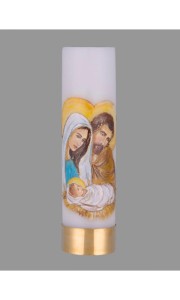 Świeca Liturgiczna na Wkład Olejowy – Święta Rodzina