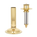 Lichtarz mosiężny adoracyjny - na procesję