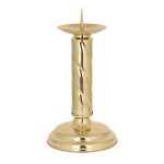 Lichtarz mosiężny polerowany