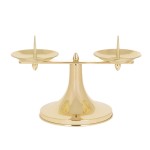 Lichtarz mosiężny podwójny