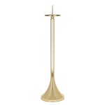 Lichtarz mosiężny pod paschał 90 cm