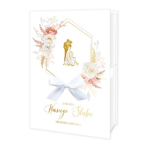 Książeczka w pudełku Ślub -  Od Babci i Dziadka