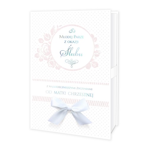 Książeczka w pudełku Ślub  Od Matki Chrzestnej-1