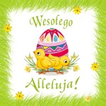Podkładka korkowa Wesołego Alleluja