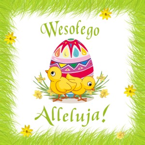 Podkładka korkowa Wesołego Alleluja