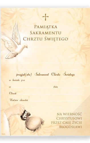 Teczka Chrzest Święty-1