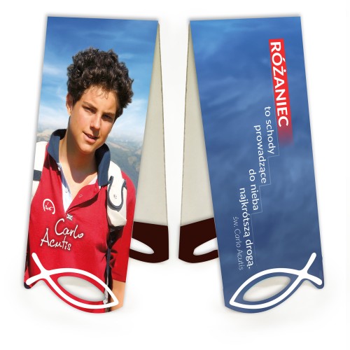 Carlo Acutis - Zakładka do książki z magnesem-1