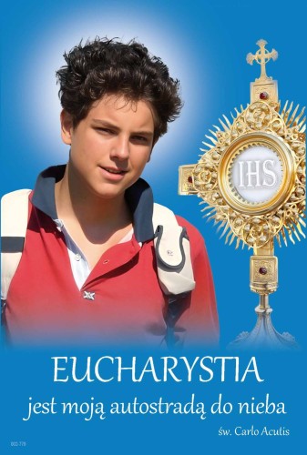 Carlo Acutis - plakat religijny