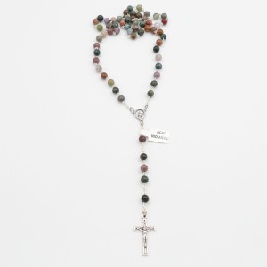 Różaniec agat indyjski 6 mm