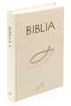 Biblia "z rybką" - oprawa twarda, biała ST i NT z przypisami-2