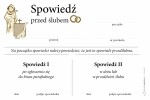Druk Spowiedzi Przedślubnej - (format A6) - 250 szt.