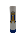 Świeca ołtarzowa olejowa - emblemat Maryjny