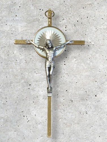 Krzyż kolor złoty-1