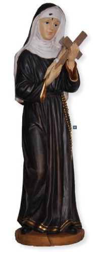 Święta Rita, figura z masy żywicznej H097
