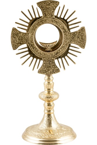 Monstrancja złocona – klasyczna SAD 30-763