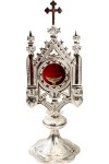 Monstrancja srebrzona – wysokość 38 cm SAD  32-537