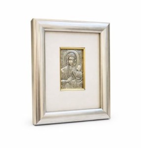 Obrazek srebro 925 Matka Boża Częstochowska 