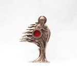 Relikwiarz z brązu św. Charbel 