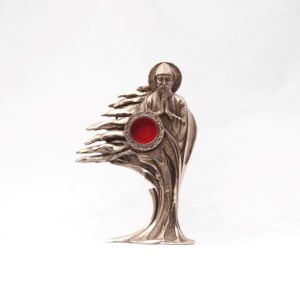 Relikwiarz z brązu św. Charbel 