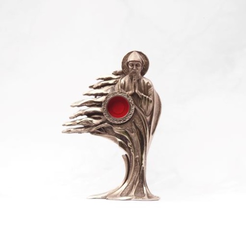 Relikwiarz z brązu-1