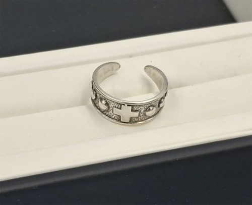 Różaniec na palec srebrny-1