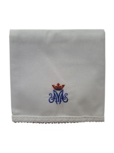 Korporał Maryjny z Haftem i Koronką