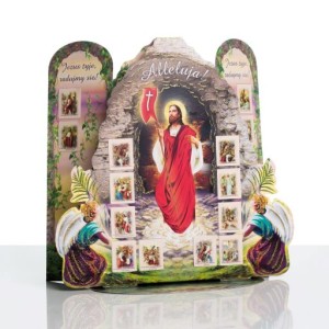 Kontrolki Wielkanocne - Droga Krzyżowa - komplet 25 szt.