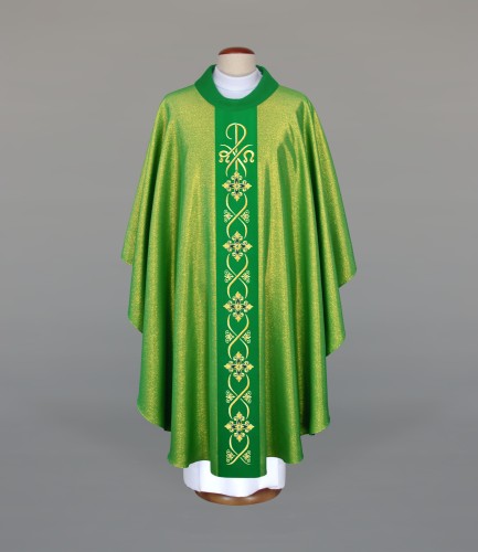 zielony ornat liturgiczny
