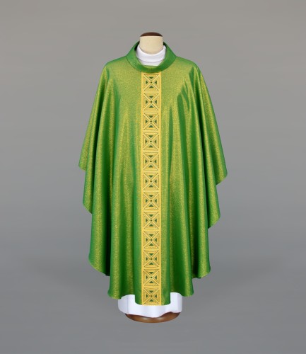 zielony ornat liturgiczny