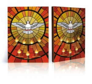 Ikona z certyfikatem - Duch Święty 