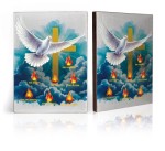 Ikona z certyfikatem - pamiątka Bierzmowania