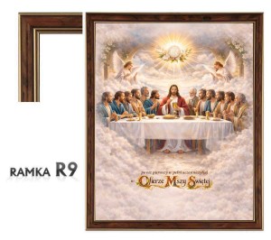 Ostatnia wieczerza - obrazek pamiątka I Komunii Świętej - LK11