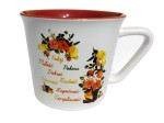 Kubek kielich "Pokój, Pokora, Miłość, Dobroć, Radość, Wierność, Łagodność, Cierpliwość"