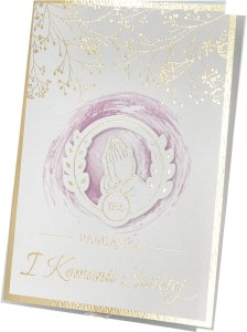 Kartka okolicznościowa - I Komunia Święta
