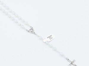 Różaniec z kamieni naturalnych opalit