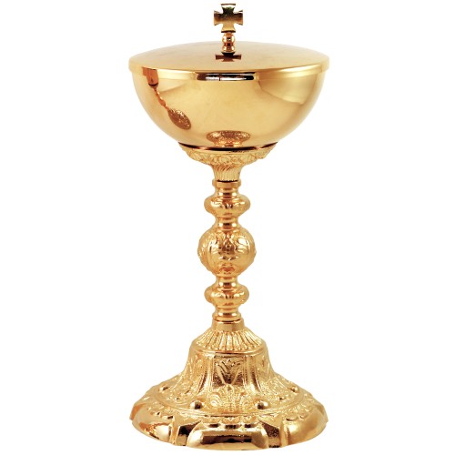 Puszka z elegancką podstawą – styl barokowy s/331