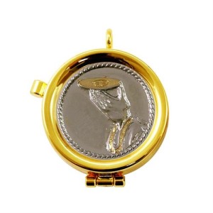 Cyborium na komunikanty złocone S/530-38