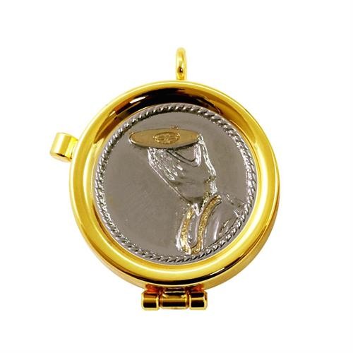 cyborium na komunikanty złocone S/530-38 (