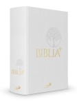 Biblia Plus - płótno biała Pismo Święte czytane metodą skrutacji