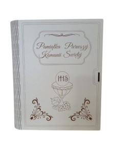 Pismo Święte w prezentowym pudełku komunijnym