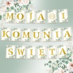 Girlanda Pierwsza Komunia Święta 