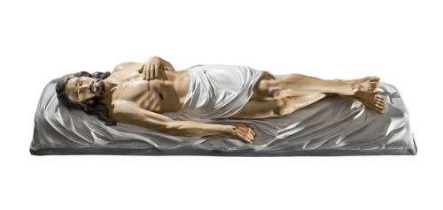 Chrystus do grobu Bożego - figura Pana Jezusa zdjętego z krzyża 115 cm