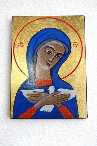 Matka Boża Pneumatofora – obraz malowany ręcznie